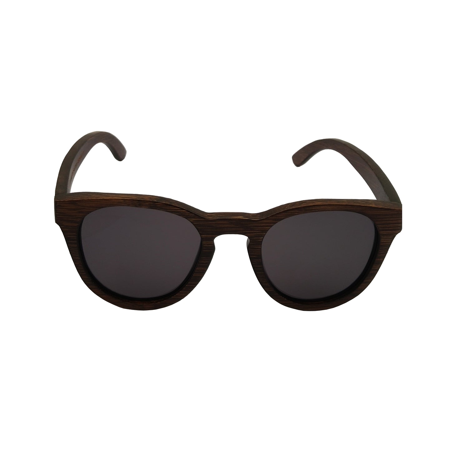 Occhiali da sole in legno unisex-Livegens Darkbrown