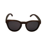 Occhiali da sole in legno unisex-Livegens Darkbrown