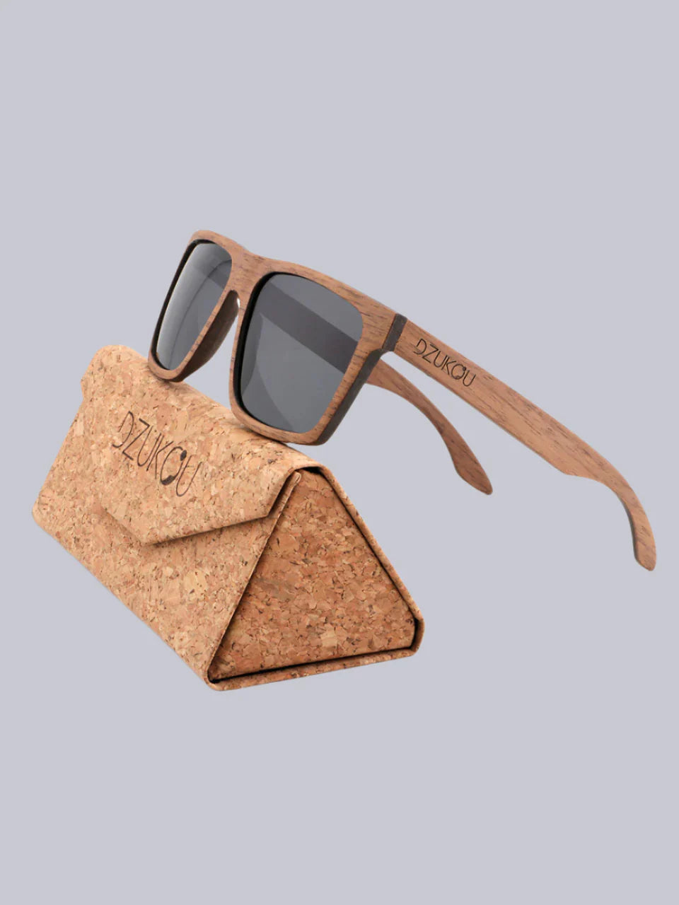 Occhiali da sole in legno uomo Dzukou Cabo Dune