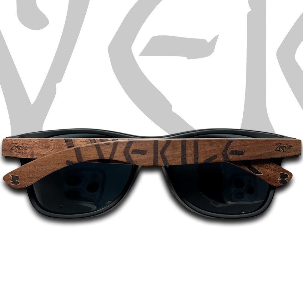 Occhiali da sole in legno-incisi-unisex- Zerpico Engraved-Sweden