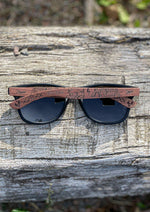 Occhiali da sole in legno Engraved -- Vikings