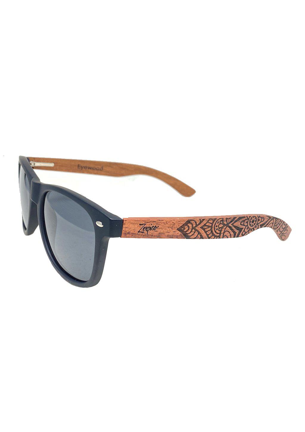 Occhiali da sole in legno Engraved -- Mandala