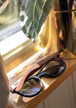 Occhiali da sole in legno Engraved -- Oasis