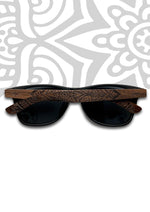 Occhiali da sole in legno Engraved -- Mandala
